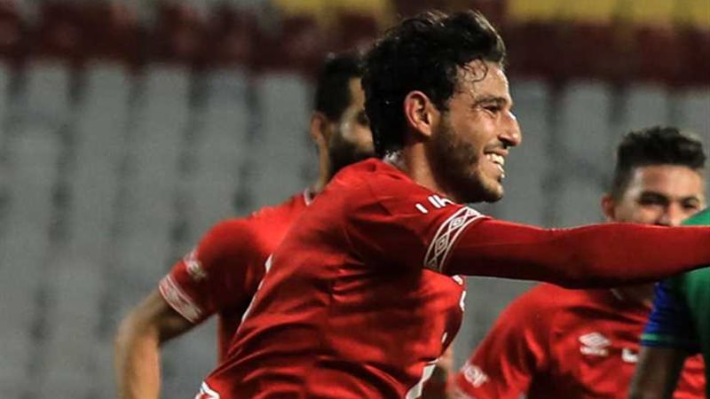 حمدي فتحي يسجل الهدف