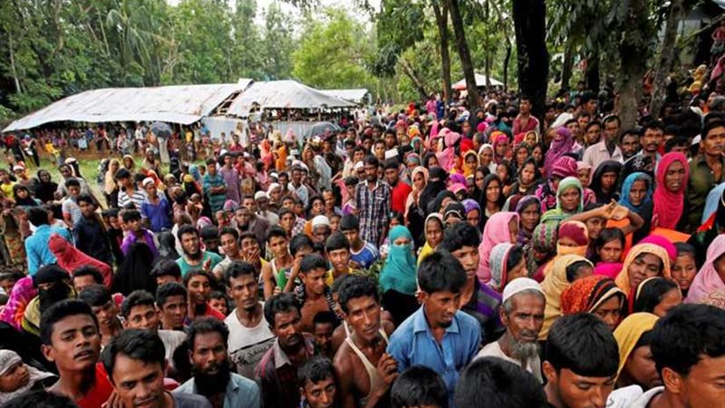 مظاهرة للروهينجا