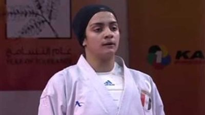 منة شعبان تفوز بفضية فوق ٦٨ في الكاراتيه