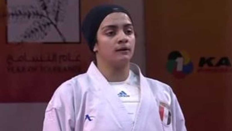 منة شعبان تفوز بفضية