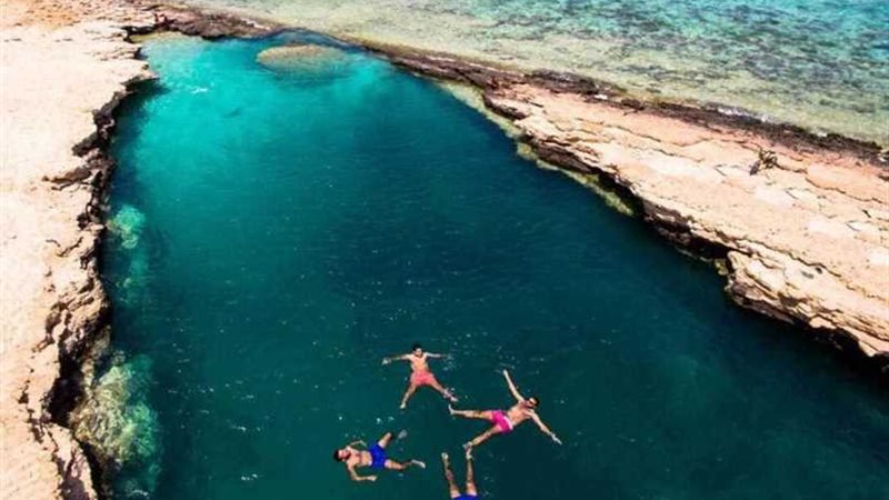 ‪ شاطئ النيزك بالغردقة..