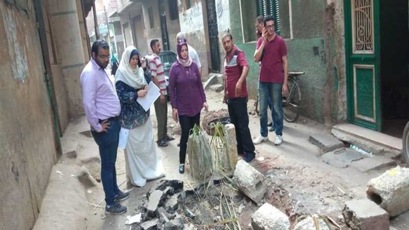 بالصور.. هبوط أرضي