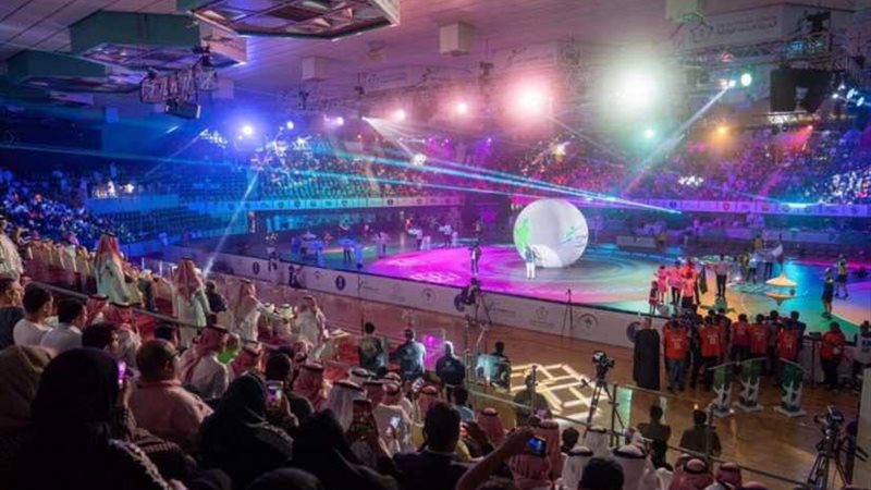 افتتاح بطولة العالم