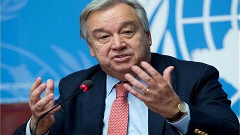 أمين عام الأمم المتحدة: