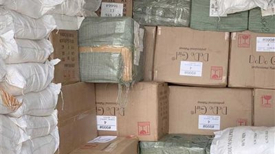 إحباط محاولة تهريب 3 ملايين قرص مكملات غذائية ومستحضرات تجميل محظور دخولها للبلاد