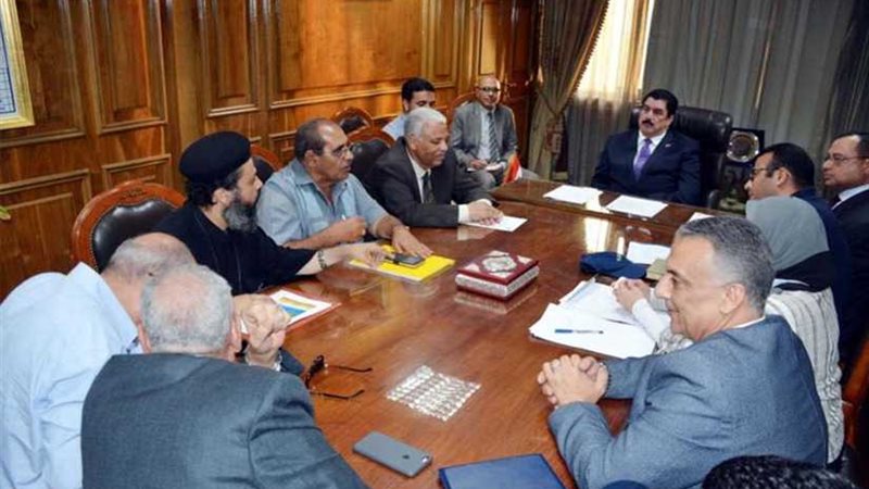 محافظ القليوبية يتابع