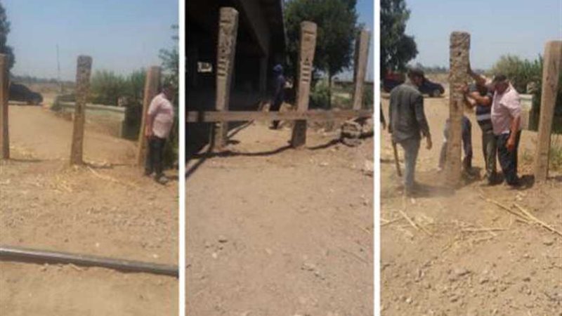 غلق عدة معابر غير