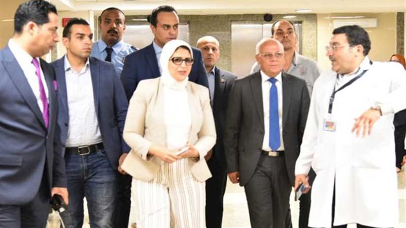 وزيرة الصحة تتفقد
