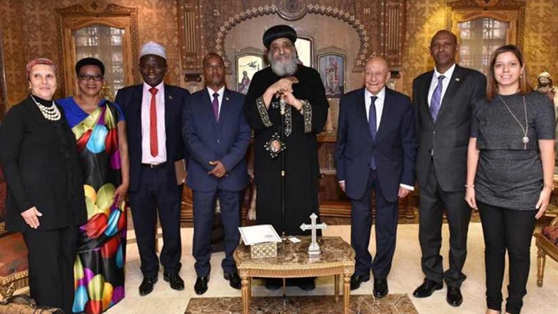 البابا تواضروس يستقبل