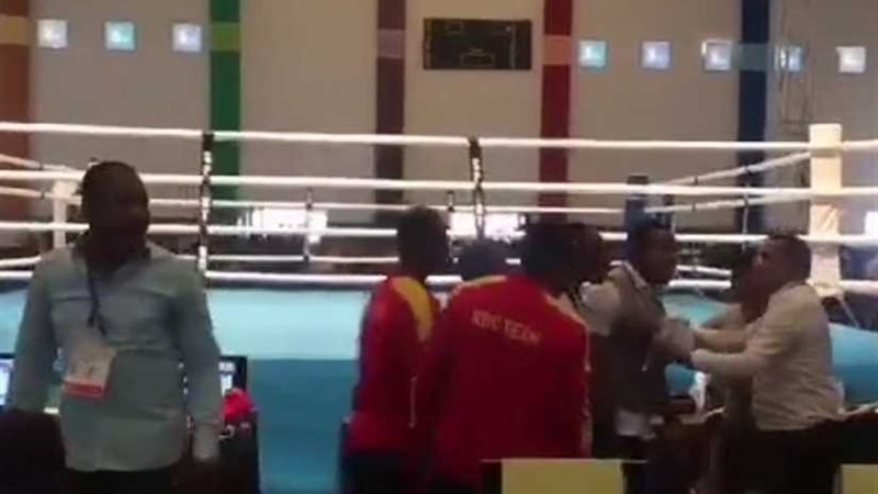 تعرض بعثة الملاكمة