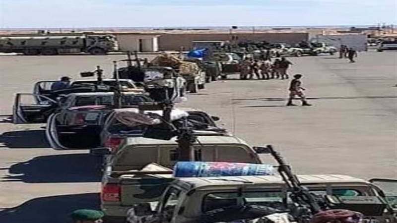 تعزيزات عسكرية كبيرة