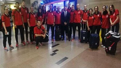 مصر للطيران تستقبل أبطال المصارعة والسلاح بدورة الألعاب الإفريقية