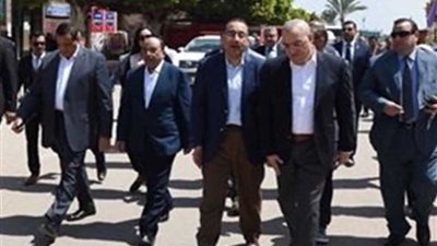 ‏‫رئيس الوزراء يتفقد مشروع تطوير طريقي الكافوري برج العرب وسيدي كرير المطار