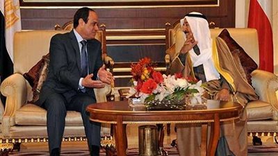 الرئيس السيسي للشيخ صباح: أمن الكويت والخليج من أمن مصر