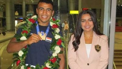 كيشو يعود للقاهرة بعد ذهبية الألعاب الإفريقية