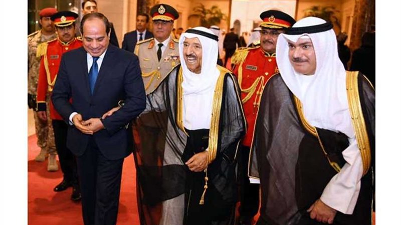 الرئيس السيسي يصل