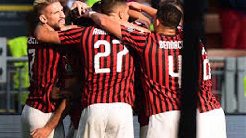 ميلان يفوز على بريشيا