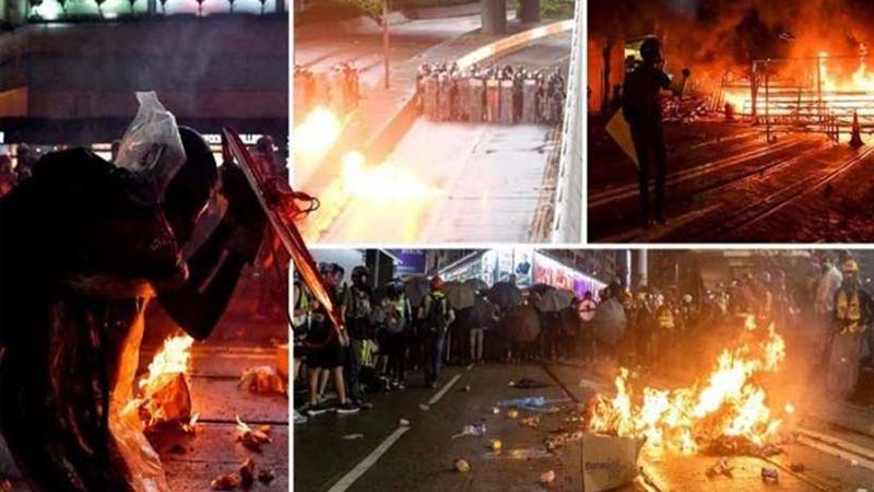 متظاهرو هونج كونج