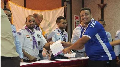 جوالة جامعة القناة تحصد جوائز الدورة الكشفية