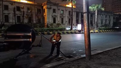 الجمرك يستعد لاستقبال الشتاء بتطهير المطابق والشنايش