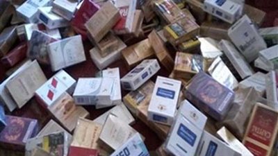 ضبط 350 علبة سجائر لبيعها بأزيد من السعر المقرر بالسنبلاوين