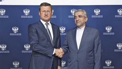 وزيرا الطاقة الروسي والإيراني يبحثان التعامل في سوق النفط العالمية