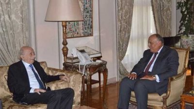 شكري: مصر حريصة على سلامة واستقرار لبنان وتجنيبه مخاطر الصراعات بالمنطقة