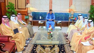 وزير الدولة للشؤون الخارجية ووزير الخارجية الإماراتي يزوران باكستان‎