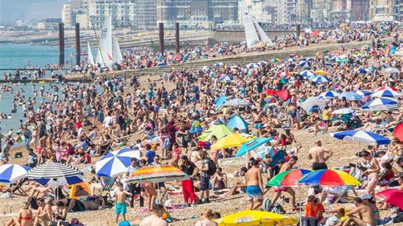 موجة حر تضرب بريطانيا