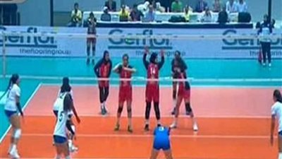 الشوط الأول.. مصر تتقدم على بورتريكو( 26-24 ) في بطولة العالم لناشئات الطائرة