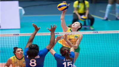 البرازيل تفوز على بورتوريكو وروسيا على الأرجنتين في بطولة العالم لناشئات الطائرة