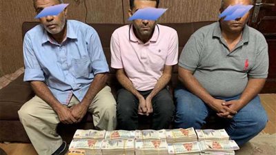 مباحث القاهرة تضبط تجار العملات بحوزتهم دولارات وريالات في مدينة نصر