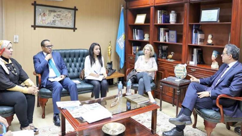 الآثار تبحث مع بلجيكا