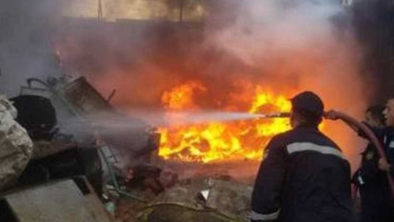 السيطرة على حريق