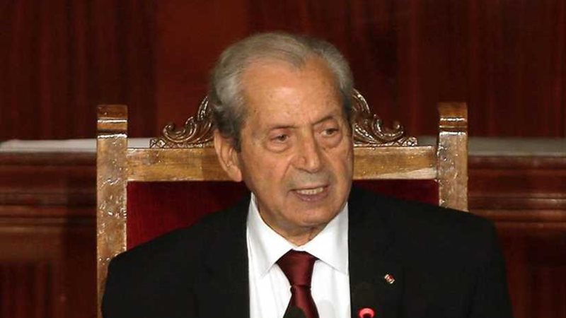 الرئيس التونسي المؤقت