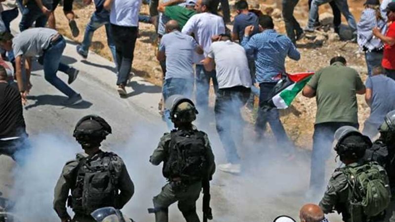 إصابة 5 فلسطينيين