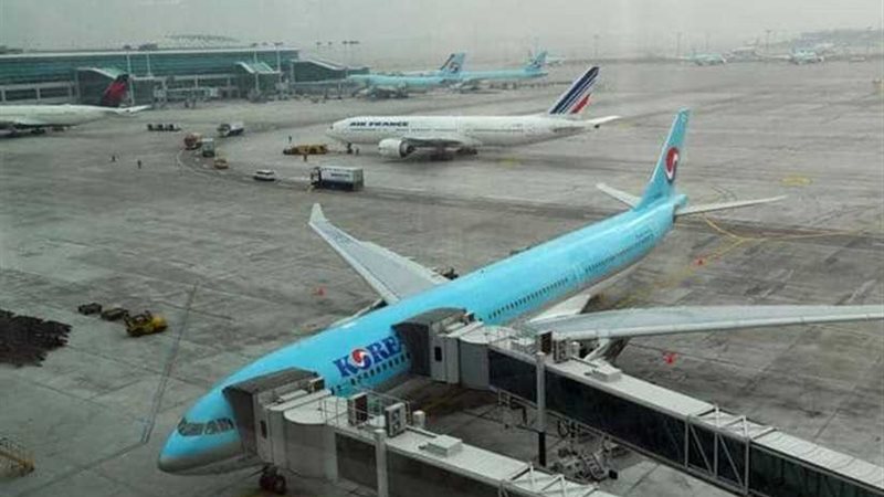 إعصار يضرب كوريا