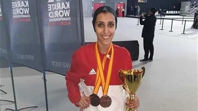 جيانا فاروق تتأهل إلى نهائي الدوري العالمي للكاراتيه