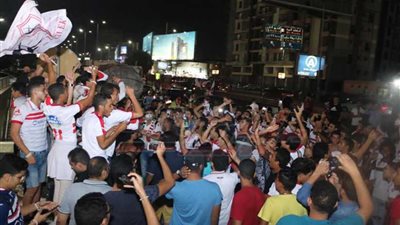 فرحة عارمة داخل مقر النادي بعد الفوز بكأس مصر (صور)