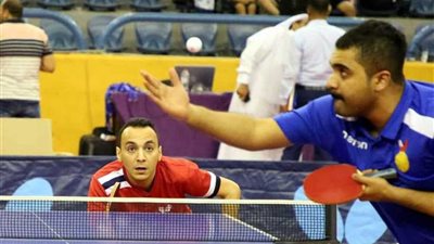 الأهلي والزمالك يخوضان نهائي البطولة العربية لتنس الطاولة