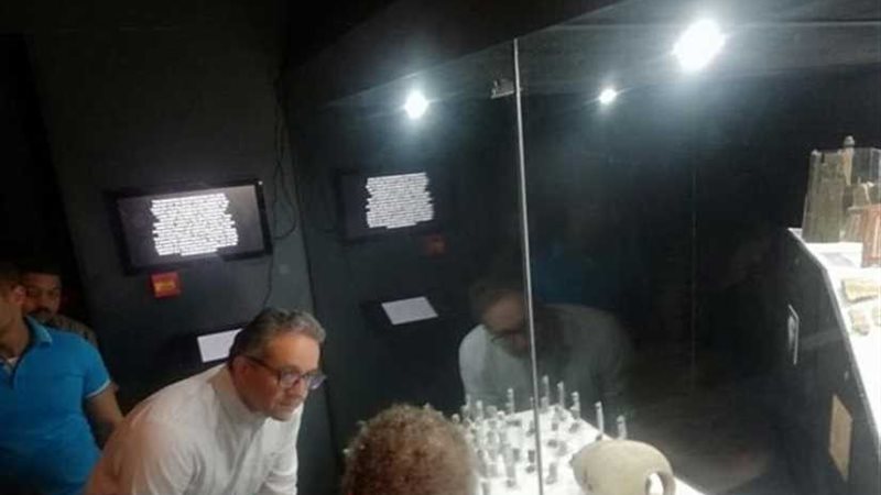 معرض مؤقت للآثار