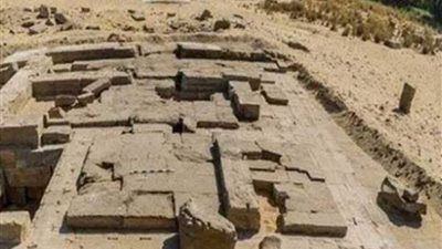 بالصور.. الصدفة تكشف معبدًا أثريًا بقرية 