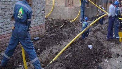 توصيل الغاز الطبيعي لـ 244 ألف عميل بالمنيا