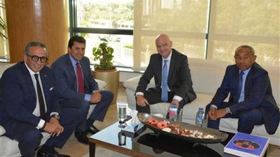 انفانتينو يستقبل عمرو الجنايني