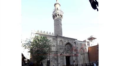 جامع الاقمر بشارع المعز (صور)‎