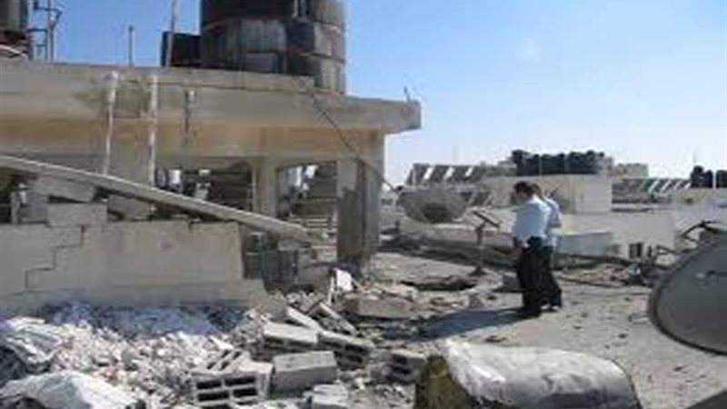 قصف موقعين للمقاومة