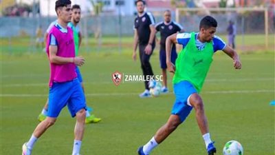الأمطار تستقبل المران الأخير للزمالك في السنغال