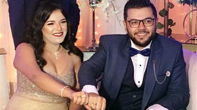 تهنئة بخطوبة ديفيد أشرف على كرستينا كامل