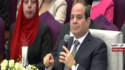 السيسي: آمال الشعوب وطموحاتها تدمر بالإرهاب ومناعتنا تحمينا