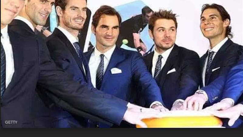 كبار التنس يشاركون